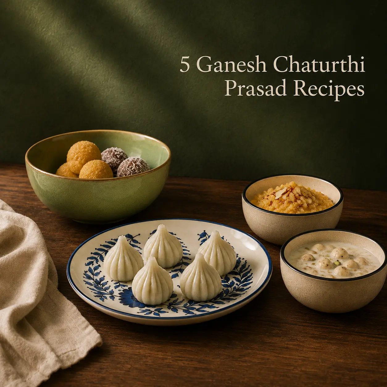 5 Ganesh Chaturthi Prasad Recipes You Can Make at Home